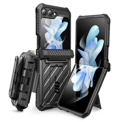 Galaxy Z Flip5 Unicorn Beetle PRO Rugged Case with Belt Clip(open box)-Black
