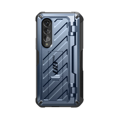 Galaxy Z Fold3 Unicorn Beetle PRO Rugged Case with S-Pen Holder-Metallic Blue