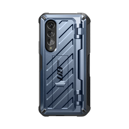 Galaxy Z Fold3 Unicorn Beetle PRO Rugged Case with S-Pen Holder-Metallic Blue