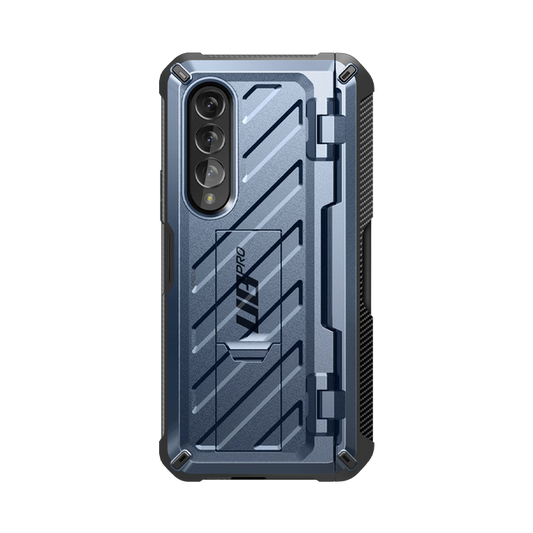 Galaxy Z Fold3 Unicorn Beetle PRO Rugged Case with S-Pen Holder-Metallic Blue