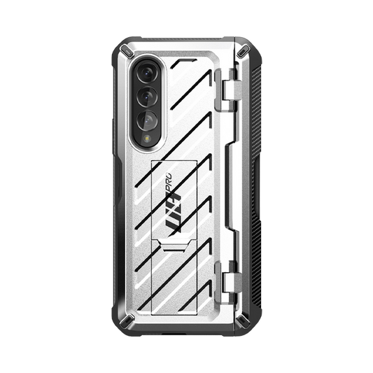 Galaxy Z Fold3 Unicorn Beetle PRO Rugged Case with S-Pen Holder-Silver