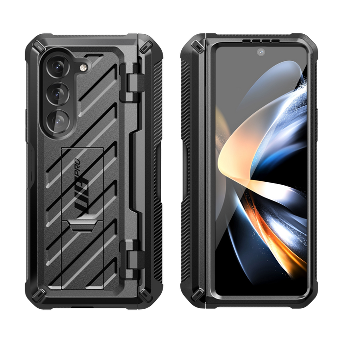 Galaxy Z Fold5 Unicorn Beetle PRO Rugged Case with S-Pen Holder(open box)-Black
