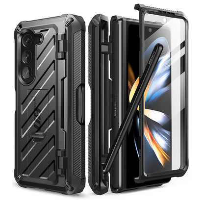 Galaxy Z Fold5 Unicorn Beetle PRO Rugged Case with S-Pen Holder(open box)-Black