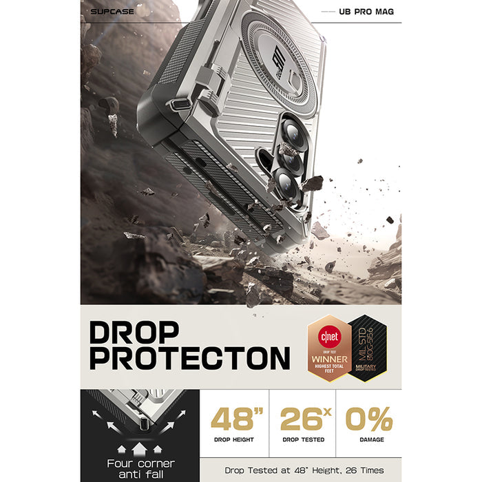 Galaxy Z Fold6 Unicorn Beetle PRO Mag Rugged Case(open box) - Titan Gray