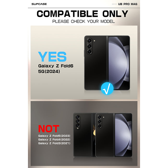 Galaxy Z Fold6 Unicorn Beetle PRO Mag Rugged Case(open box) - Titan Gray