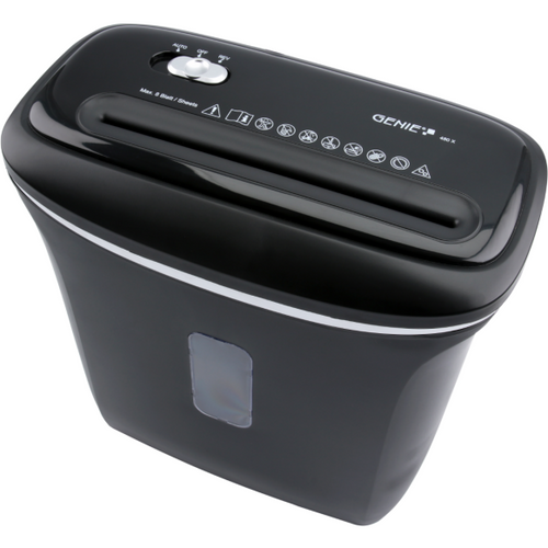 Genie 480X 12L Cross Cut Automatic Shredder - Black | GENIE 480X from Genie - DID Electrical