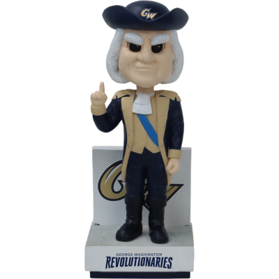 George George Washington Revolutionaries Mascot Bobblehead (Presale)