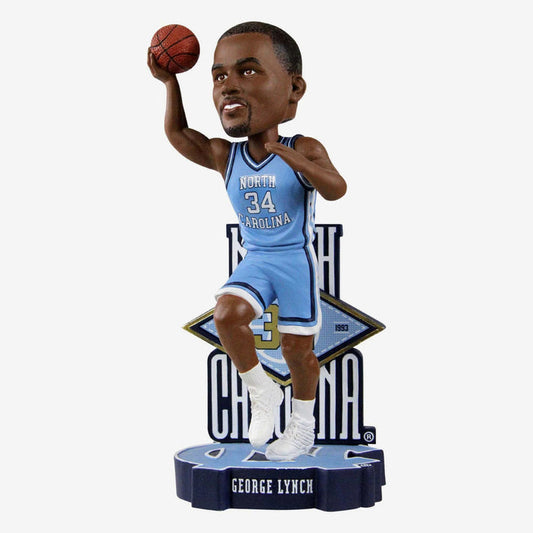 George Lynch North Carolina Tar Heels Alumni NCAA College Bobblehead