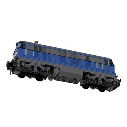 German Diesel Locomotive Klemmbausteine - LesDiy - Klemmbausteine
