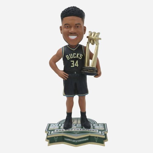 Giannis Antetokounmpo Milwaukee Bucks 2024 NBA Cup Champions Bobblehead NBA