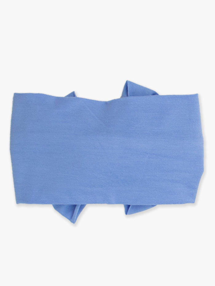 Girls Periwinkle Blue Big Bow Headband