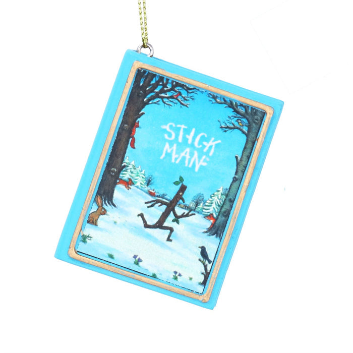 Gisela Graham The Gruffalo Resin Hanging Decoration - The Stick Man Book