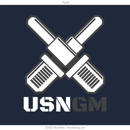 "GM Blueprint" Hooded Sweatshirt | Navy