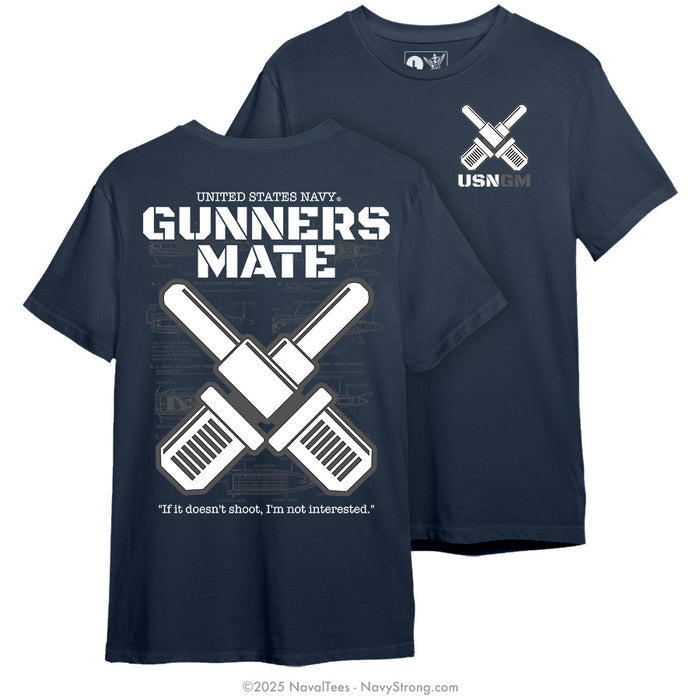 "GM Blueprint" Tee | Navy