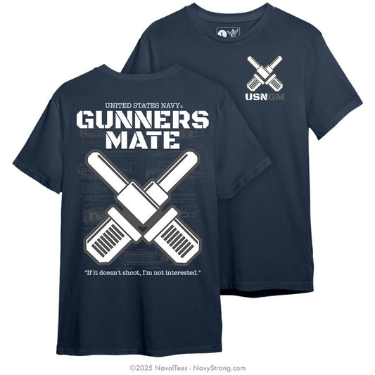 "GM Blueprint" Tee | Navy