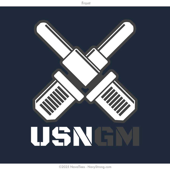 "GM Blueprint" Tee | Navy