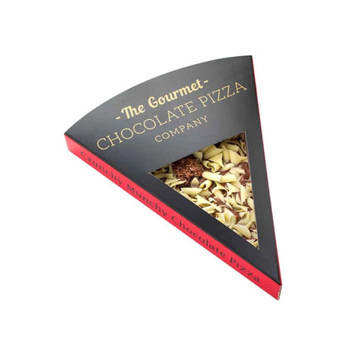 Gourmet Chocolate Pizza Slice - Crunchy Munchy