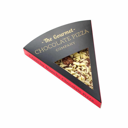 Gourmet Chocolate Pizza Slice - Crunchy Munchy
