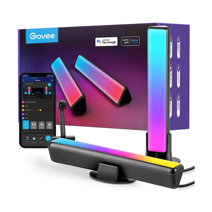 Govee DreamView P1 Light Bars - Black | H60542D1-OF-UK from Govee - DID Electrical