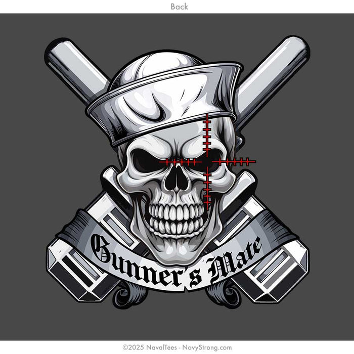 "Gunner Skull" Tee | Charcoal