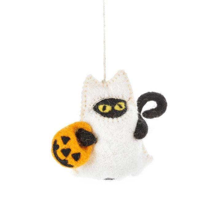 Halloween Felt Decoration - Boo! Cat