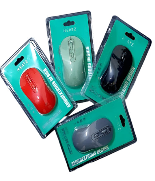 Heatz Wireless Mouse 1600Dpi, Multi Color