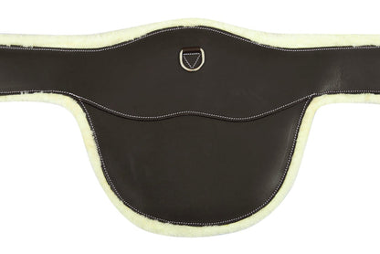 Henri de Rivel Anatomic Jumping Belly Guard Girth with Sherpa Fleece