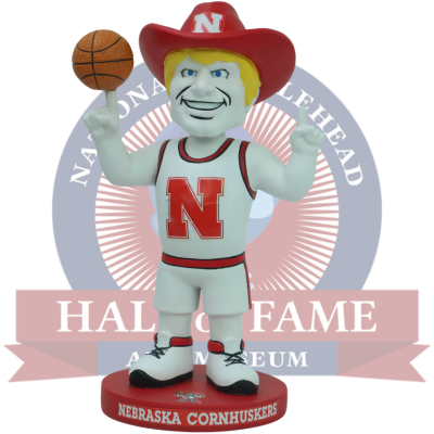 Herbie Husker Nebraska Cornhuskers Basketball Bobblehead (Presale)