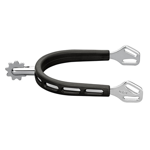 Herm Sprenger Stainless Steel Klaus Balkenhol Ultra Fit Extra Grip Spurs Pastry/Star Rowel- 30mm - Breeches.com
