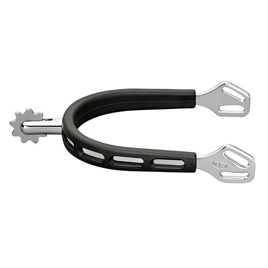 Herm Sprenger Stainless Steel Klaus Balkenhol Ultra Fit Extra Grip Spurs Pastry/Star Rowel- 30mm - Breeches.com