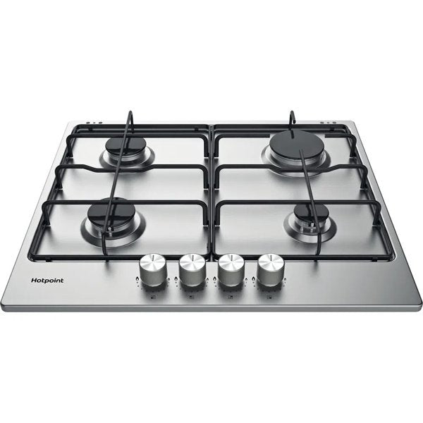 Hotpoint PPH 60P F IX UK Gas Hob Silver Silver