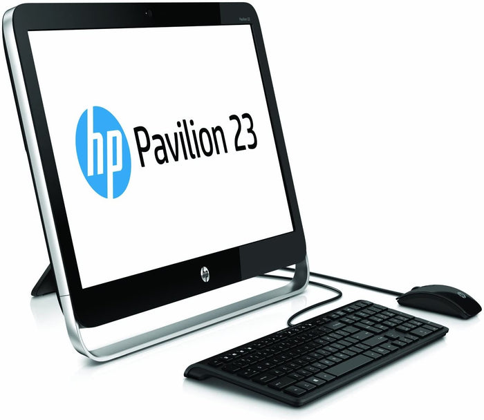 HP Pavilion 23" FHD 1920x1080 AIO Computer - AMD E2-380 APU, 8GB RAM, DVDRW, AMD Radeon HD 8280 graphics, WiFi, Win 10 PRO, Keyboard & Mouse - Coretek Computers