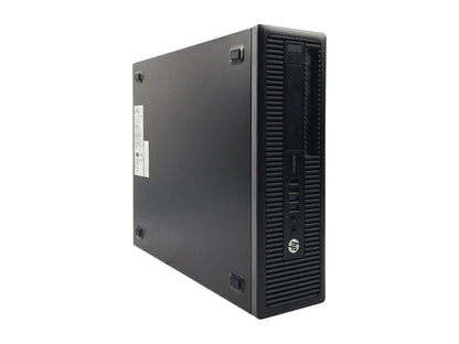 HP ProDesk 600 G1 SFF Computer - 4th gen Intel Core i5-4570, 8GB RAM, Windows 10 Pro - Coretek Computers