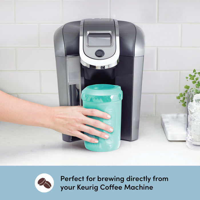Hyperchiller Instant Coffee/Beverage Cooler, Aqua Sky