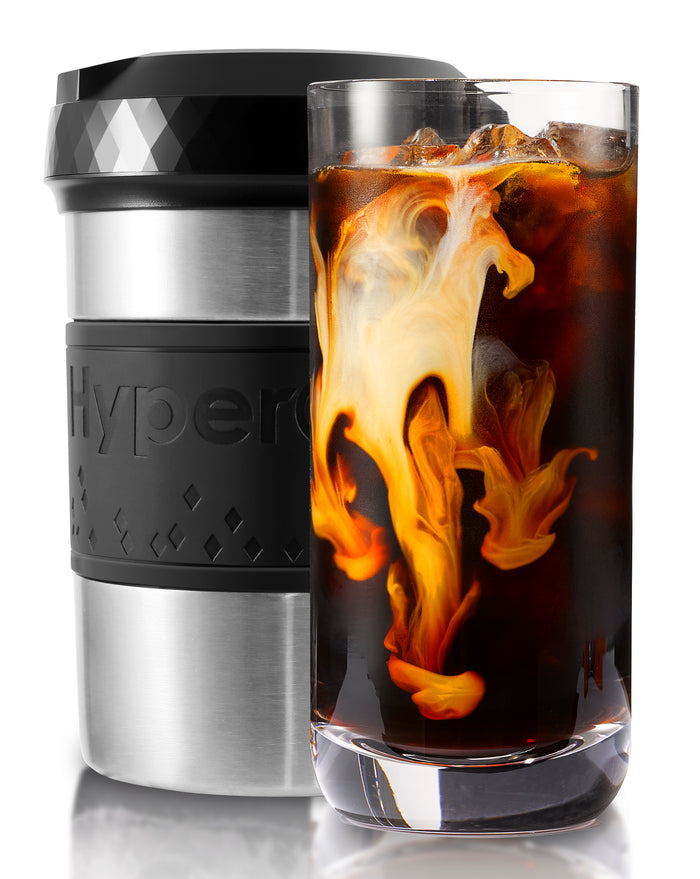 Hyperchiller Instant Coffee/Beverage Cooler, Stainless Steel