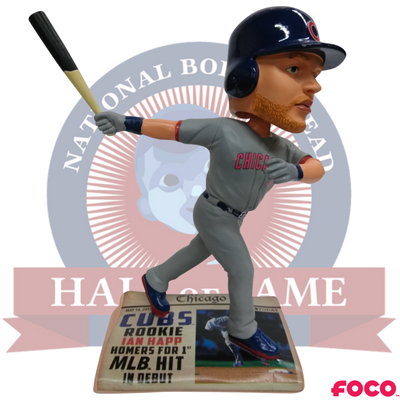 Ian Happ Chicago Cubs First Hit Bobblehead - National Bobblehead HOF Store
