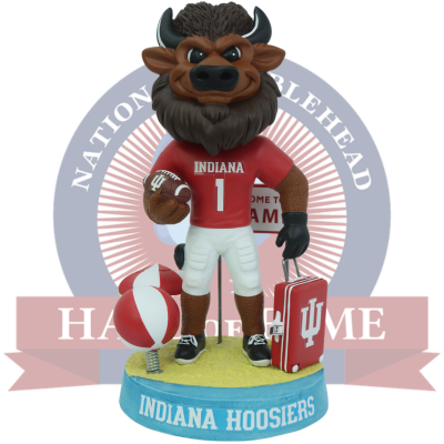 Indiana Hoosiers Hoosier the Bison Welcome to Miami Bobblehead