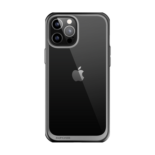 iPhone 12 Pro Max 6.7 inch Unicorn Beetle Style Slim Clear Case-Black