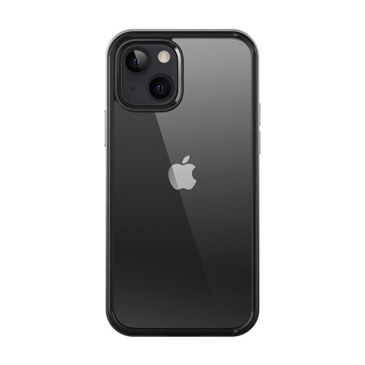 iPhone 13 6.1 inch Unicorn Beetle Edge Clear Bumper Case-Black