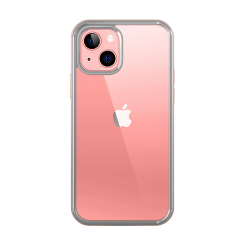 iPhone 13 6.1 inch Unicorn Beetle Edge Clear Bumper Case-Peach