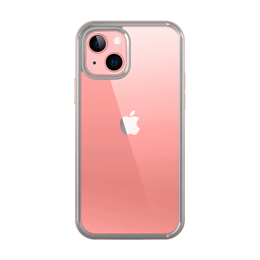 iPhone 13 6.1 inch Unicorn Beetle Edge Clear Bumper Case-Peach