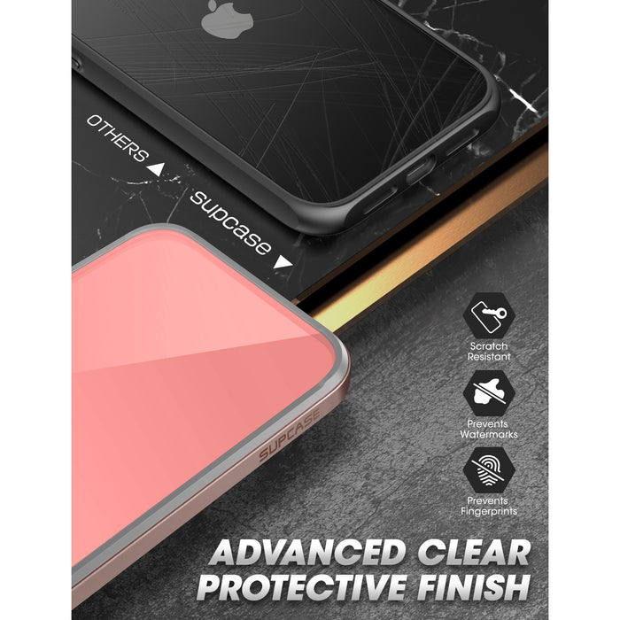 iPhone 13 6.1 inch Unicorn Beetle Edge Clear Bumper Case-Peach
