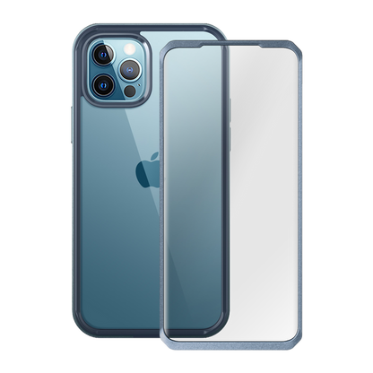 iPhone 13 Pro 6.1 inch Unicorn Beetle Edge with Screen Protector Clear Case-Blue