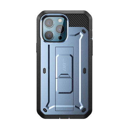 iPhone 13 Pro 6.1 inch Unicorn Beetle Pro Rugged Case-Metallic Blue