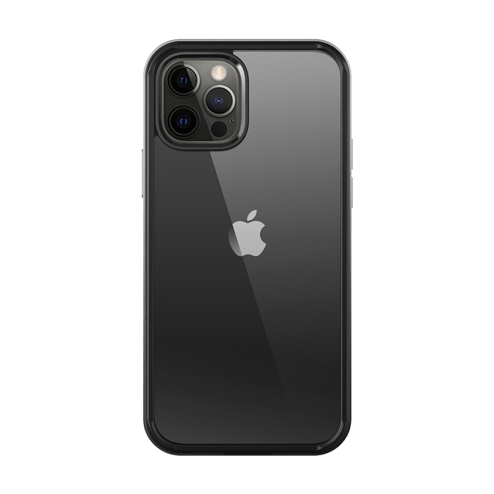 iPhone 13 Pro Max 6.7 inch Unicorn Beetle Edge Clear Bumper Case-Black