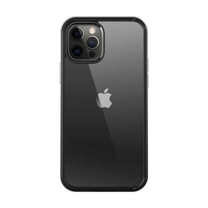 iPhone 13 Pro Max 6.7 inch Unicorn Beetle Edge Clear Bumper Case-Black