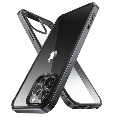 iPhone 13 Pro Max 6.7 inch Unicorn Beetle Edge Clear Bumper Case-Black