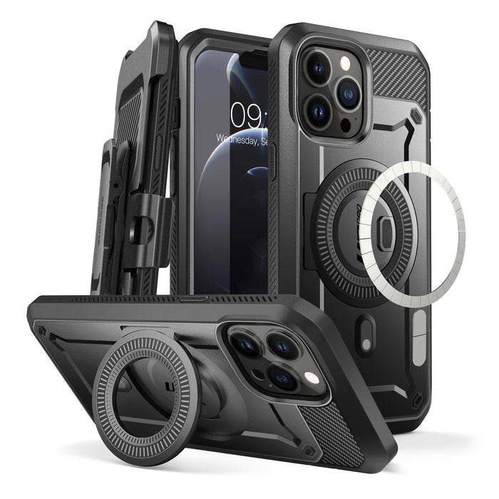 iPhone 13 Pro Max 6.7 inch Unicorn Beetle PRO MAG Rugged MagSafe Case-Gun Metal