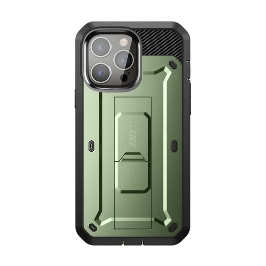 iPhone 13 Pro Max 6.7 inch Unicorn Beetle Pro Rugged Case-Dark Green