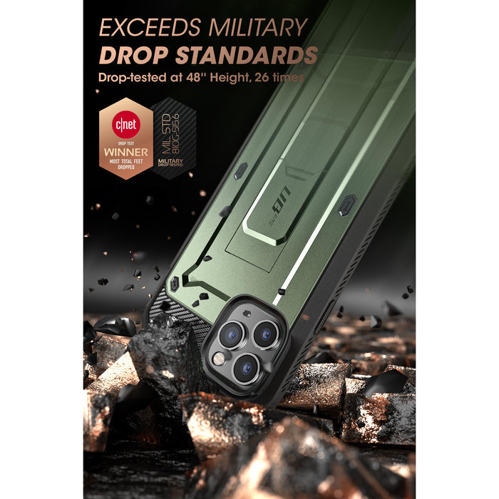 iPhone 13 Pro Max 6.7 inch Unicorn Beetle Pro Rugged Case-Dark Green